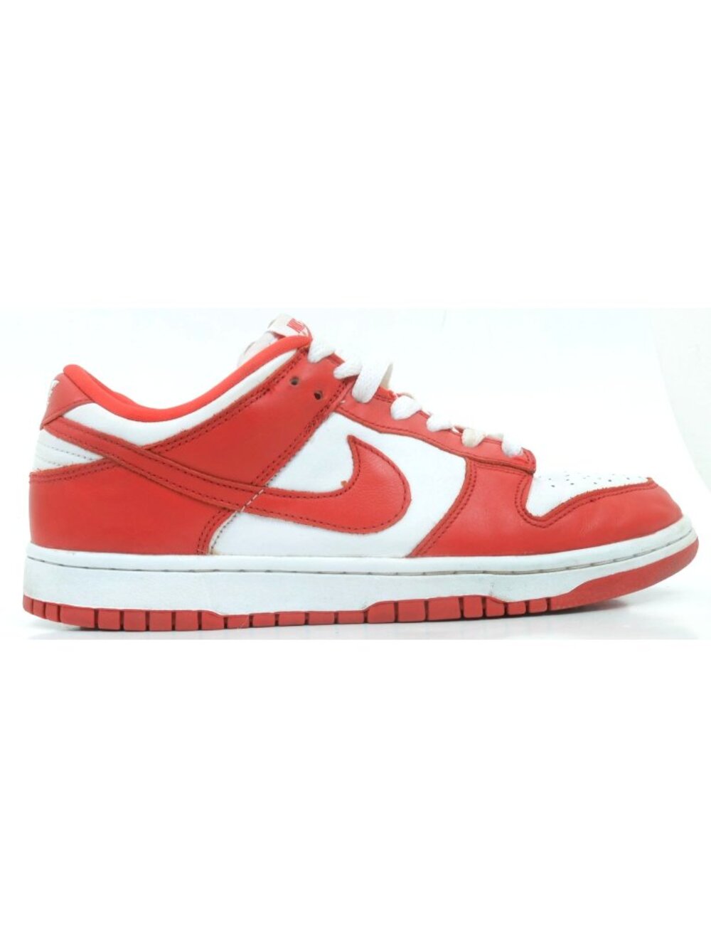Nike Dunk Low Retro Men's 7 Womens 8.5 Sneakers White/University Red